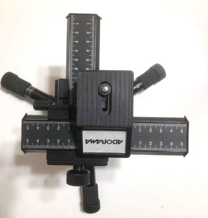 Slider per focalizzare l'immagine