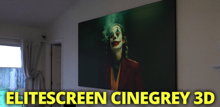schermo proiettore elitescreen 3d