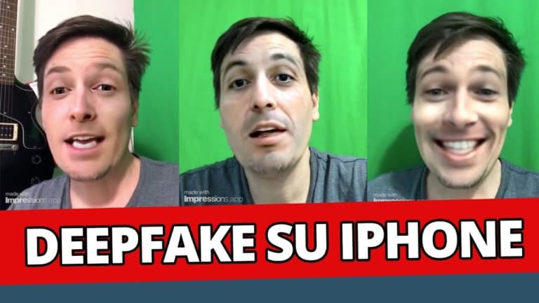 Deepfake su Iphone App 2020
