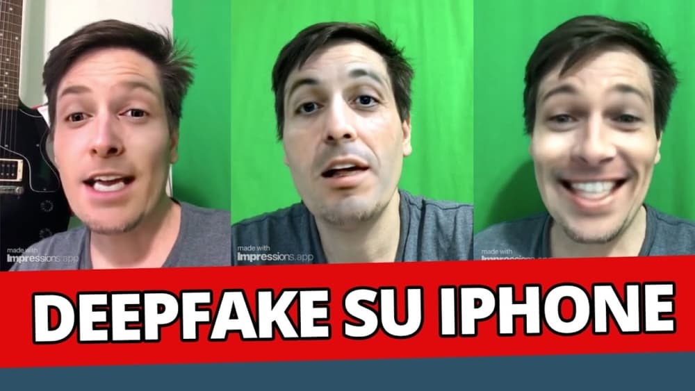 Deepfake su Iphone App 2020