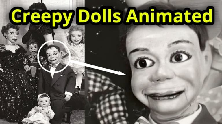 10 bambole, marionette e clown paurosi animati con Deep Nostalgia